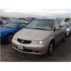 HONDA ODYSSEY 2001 T-DONATION