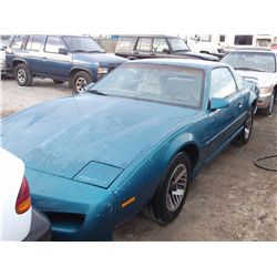 PONTIAC FIREBIRD 1992 T-DONATION