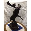 Image 1 : Monumental Decorative Bronze of a Moose