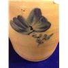 Image 2 : Nice Lidded Colbalt Blue Decoration Butter Crock