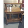 Image 1 : Estate Oak Curio Side Board