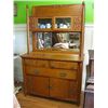 Image 1 : Gorgeous Estate Oak Curio Side Board