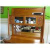 Image 3 : Gorgeous Estate Oak Curio Side Board