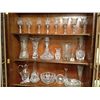 Image 1 : 21 Piece Estate Collection of Cut Glass and Crystal
