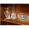 Image 8 : 21 Piece Estate Collection of Cut Glass and Crystal