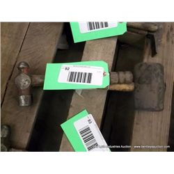 BALL PEEN HAMMER & RUBBER MALLET 2X MONEY