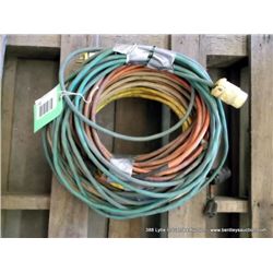 (3) EXTENSION CORDS 3X MONEY