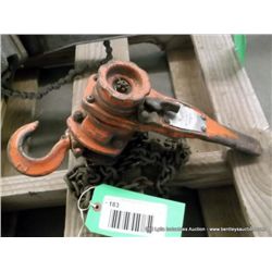 DUFF LYNX 3/4 TON HOIST