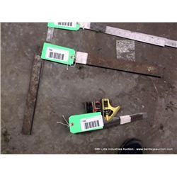 (4) METAL SQUARES 4X MONEY