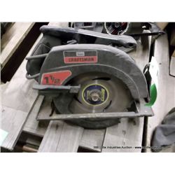 CRAFTSMAN 1 1/2 HORSE POWER 7 1/4" CIRCULAR SAW