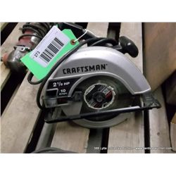 CRAFTSMAN 2 1/8 HORSE POWER 7 1/4" CIRCULAR SAW