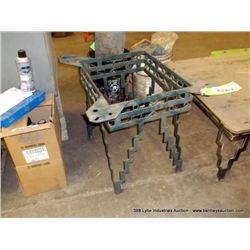 CUSTOM FABRICATED END TABLE