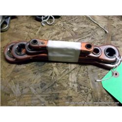 LOT: (1) 5/16" SOCKET WRENCH, (1) 3/8"-7/16", (1) (1) 11/16-7/8"