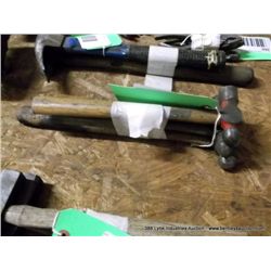(3) BALL PEEN HAMMERS