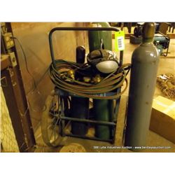 OXY ACETYLENE CART W/ TORCH LEADS