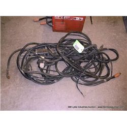 WIRE FEED TORCH/WELDER LEADS **GOES W/ LOT 448**