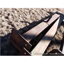 124" IRON FRAME UPRIGHT