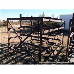 SHEET & PLATE METAL STORAGE RACK 11' X 6' X 63"