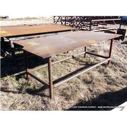 8' X 53" SHOP TABLE