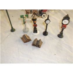 Lot of Street Lights-clocks Street Signs