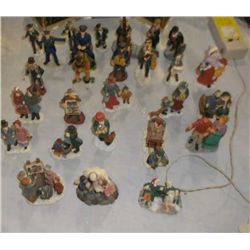 Lots of Porcelain People for a Village