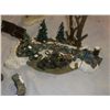 Image 1 : Hand Painted Porcelain Forest Scene