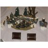 Image 2 : Hand Painted Porcelain Forest Scene