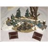 Image 3 : Hand Painted Porcelain Forest Scene