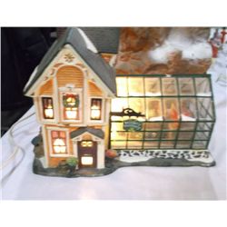 Christmas Village Green House