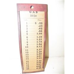 Gas Station Gas Pump Price