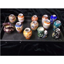 Mini Oriental Vase's (13)