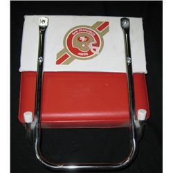 49er Portable Stadium Seat, With Back