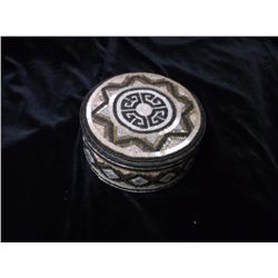 Hand Beaded Jewelry Box