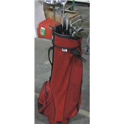Golf Clubs & Bag, Used