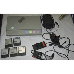 Atari Console And 5 Games