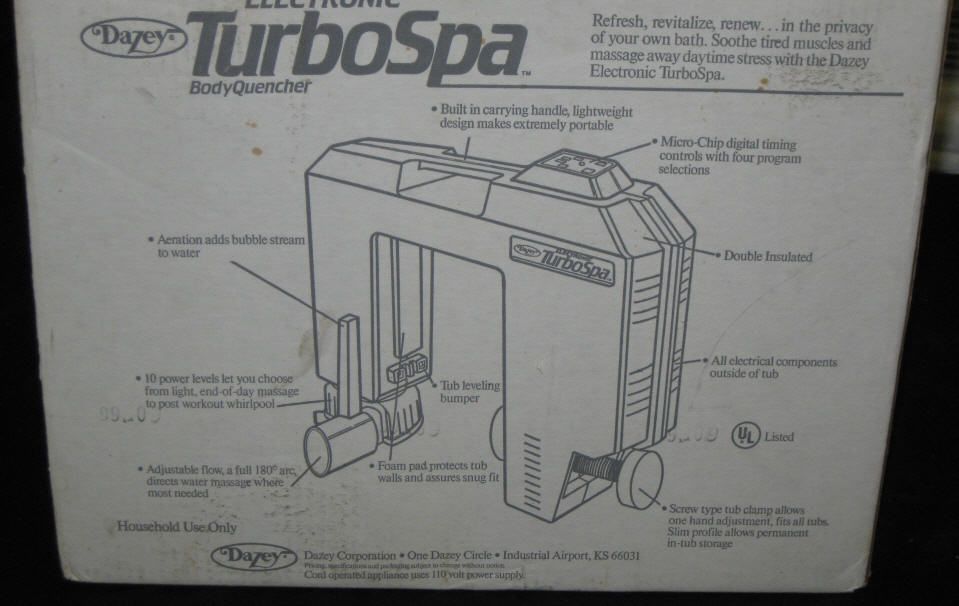 Dazey Electronic Turbo Spa,