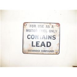 Small Porcelain Gas Sign