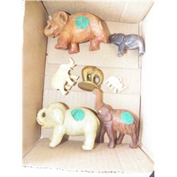 Carved Agate Elephant
