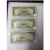 Image 2 : 3-Five Dollar Silver Certificate