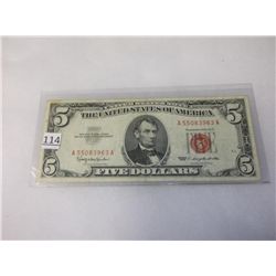 Five Dollar Red Seal