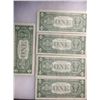 Image 2 : 5- $1 Silver Certificates