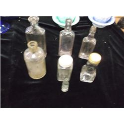 Vintage Medicine & Listerine Bottles