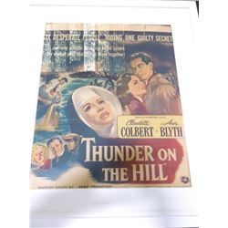 1951 Thunder On the Hill Poster