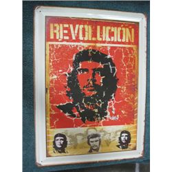 Revolution Tin Sign