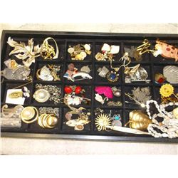 Misc. Lot of Cuff links-earrings Pens & More