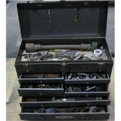 Power Kraft 8 Drawer Tool Box W/Misc. Tools