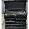 Image 1 : Power Kraft 8 Drawer Tool Box W/Misc. Tools