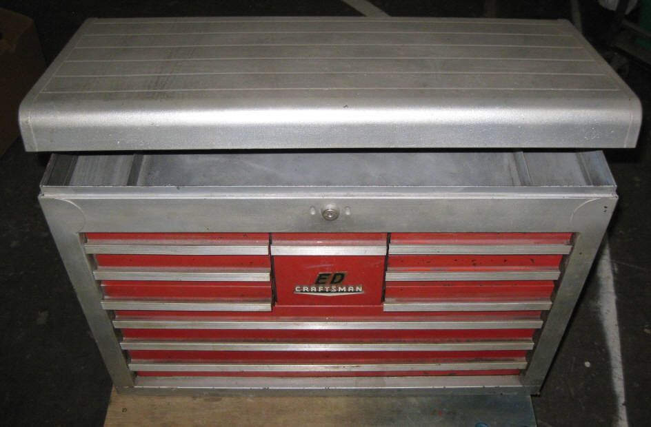 Craftsman 10Drawer Table Top Tool Box W/Key,