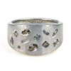 Image 1 : Genuine .50ct Diamond Ring Sterling Silver