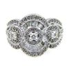 Image 1 : Genuine 1.00ct Diamond Ring Sterling Silver